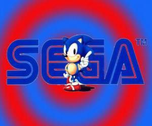 пазл Sonic логотип